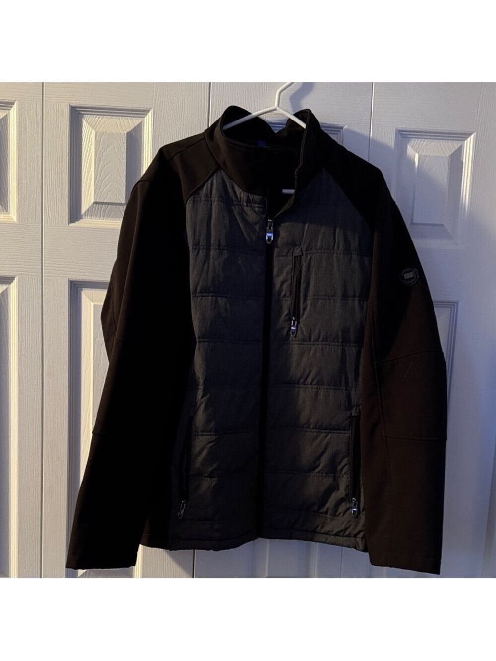 Calvin Klein Women Or Mens Black and Gray Performance Jacket